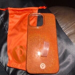 Loopy - Orange Shimmer - 16 Pro Max Phone Case